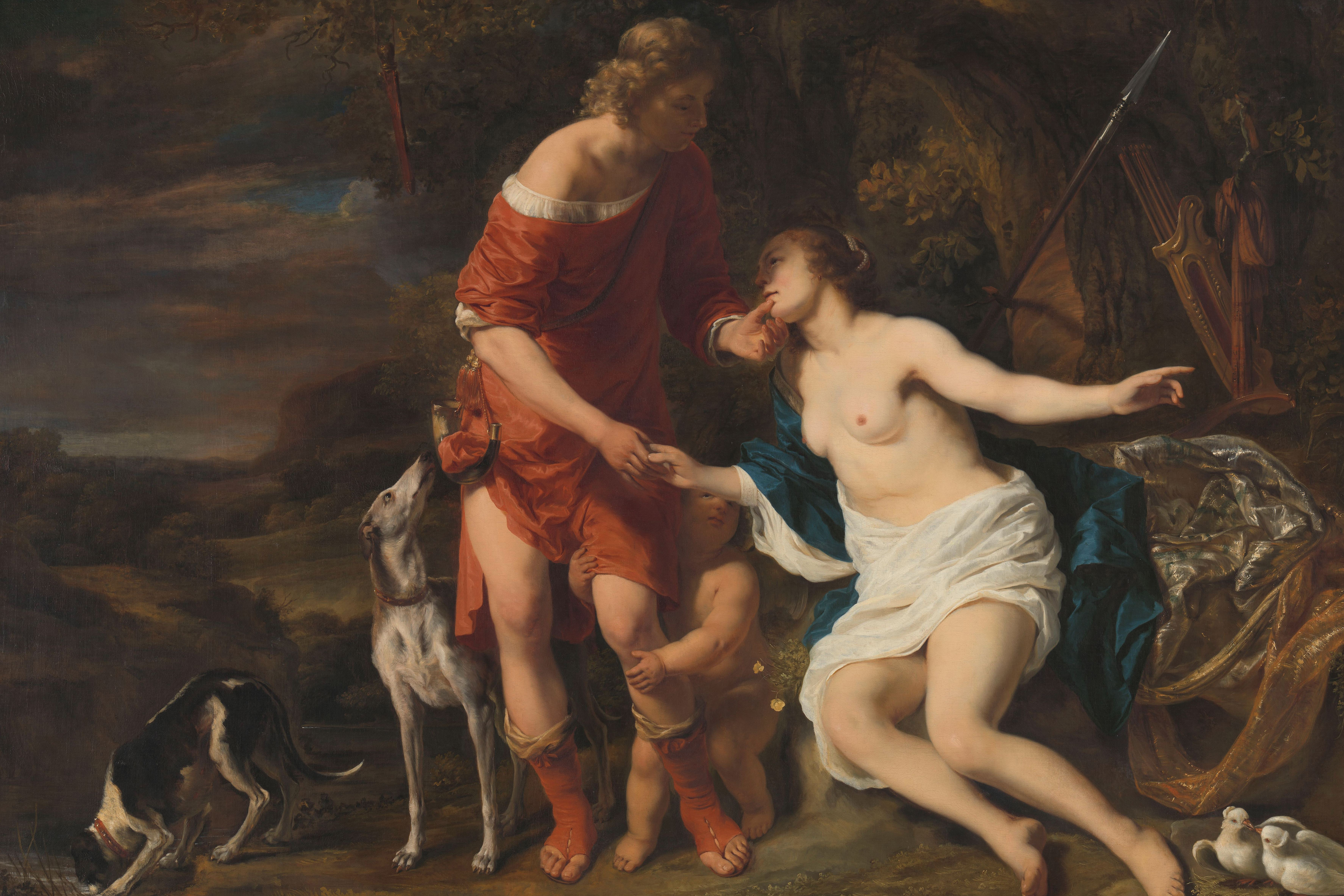 Venus en Adonis (Ferdinand Bol)
