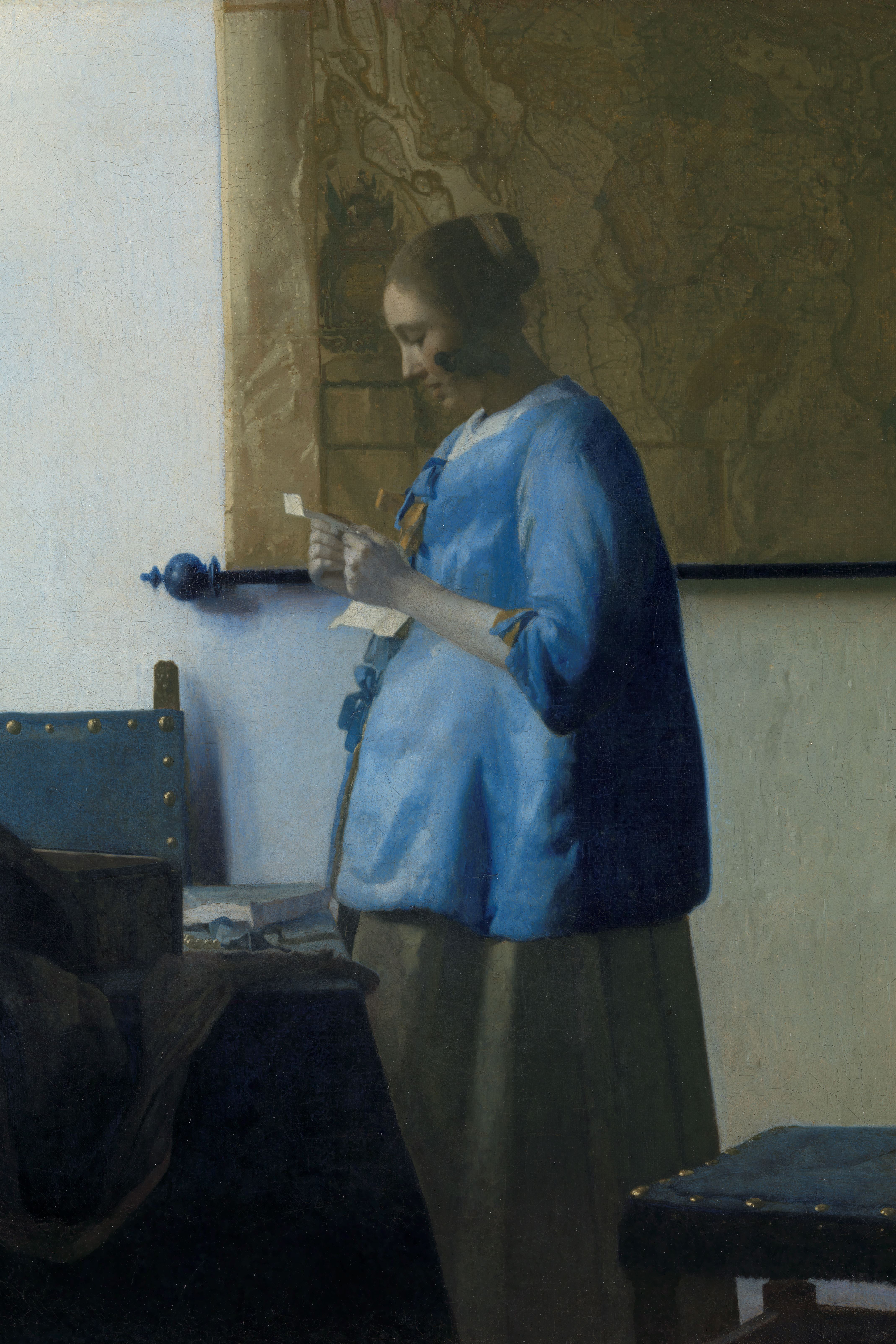 Brieflezende vrouw (Johannes Vermeer)